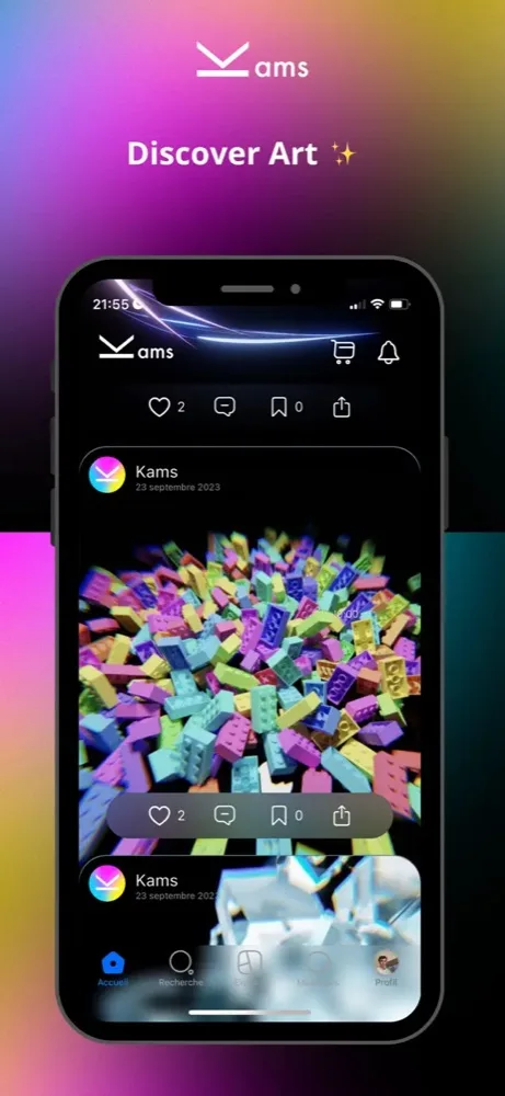 Kams screenshot