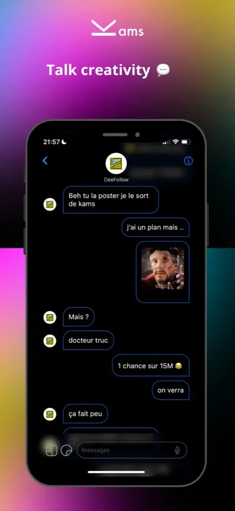 Kams screenshot
