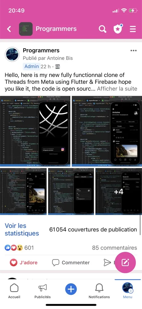 THREADS Most viral open-source repo on the Threads app