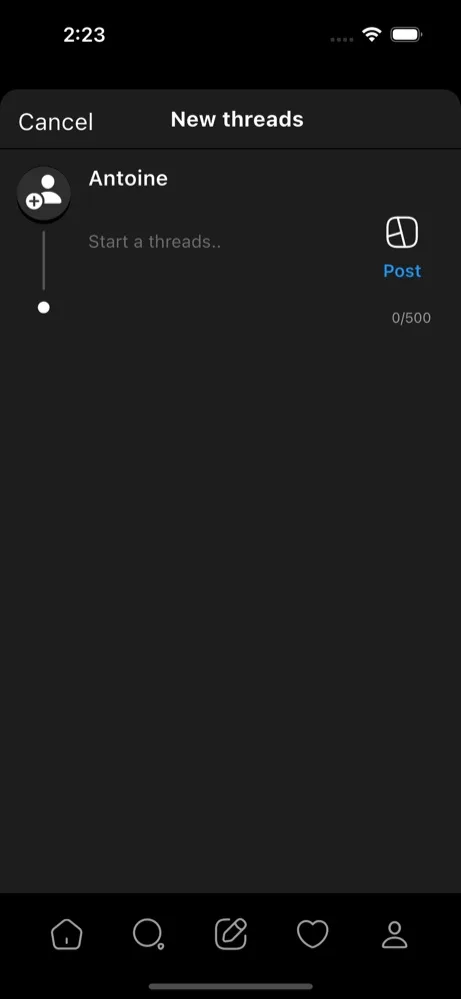 Fhreads screenshot