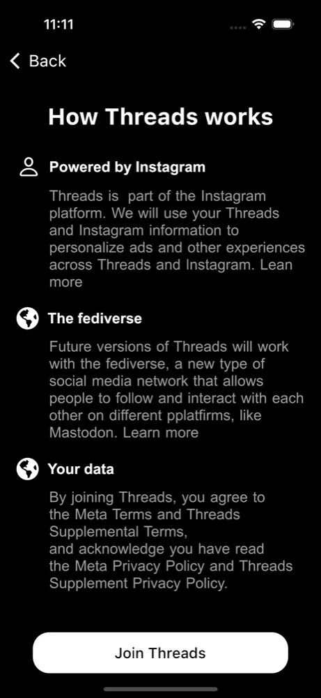 Fhreads screenshot