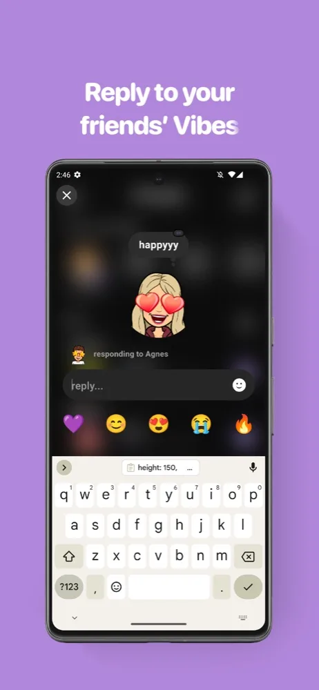 Vibes Widget screenshot